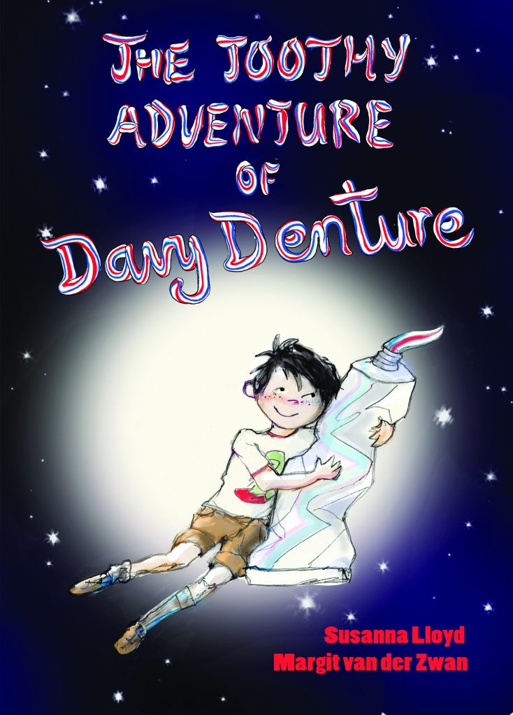 The toothy Adventure of Davy Denture illustration, Margit van der Zwan, Artful Playground