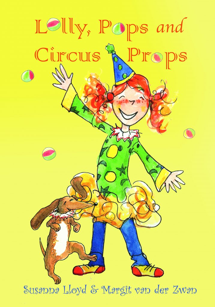 Lolly Pops and Circus Props illustration, Margit van der Zwan