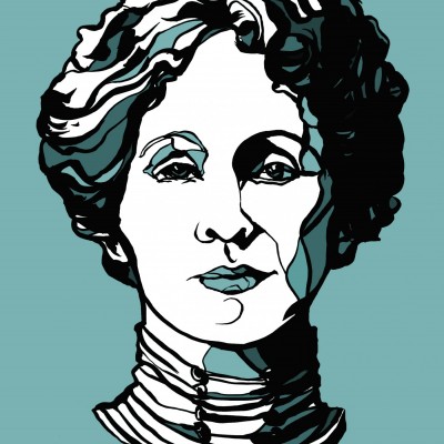 Margit van der Zwan,Pankhurst, votes for women, illustration, art, Arty Margit